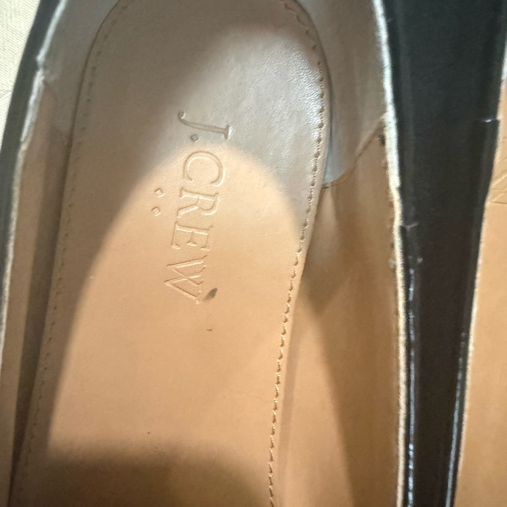J.Crew Black‎ Suede Tassel Loafers Flats Size 7.5 - Picture 3 of 6